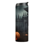 Shih Tzu Halloween eng Thermosbeker (Gedraaid links)