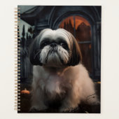 Shih Tzu Halloween Griezelen Planner (Voorkant)