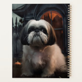 Shih Tzu Halloween Griezelen Planner (Achterkant)