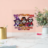 Shih Tzu Halloween Thanksgiving Noël Classique (Mariage)