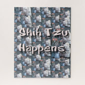 Shih Tzu Happens Jigzaag Puzzle Legpuzzel (Verticaal)