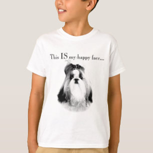 Shih Tzu Happy Face T-shirt