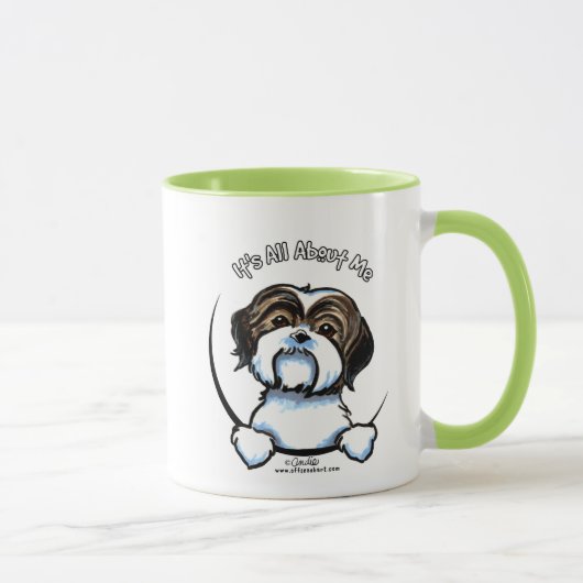 Shih Tzu heeft alles over mij Mok (Rechts)