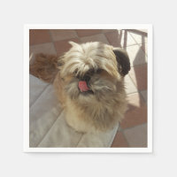 Shih Tzu-honden papieren servetten