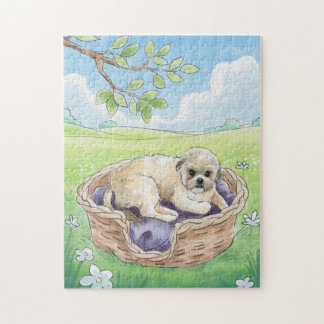 Shih tzu hondenpuzzel legpuzzel