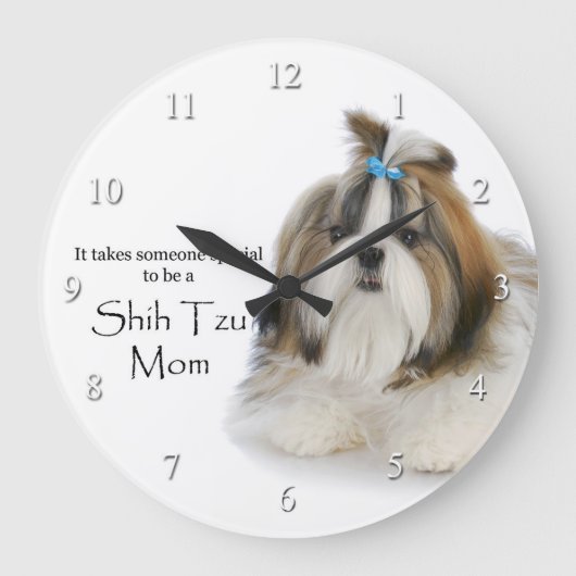 Shih Tzu - Horloge Maman (Recto)