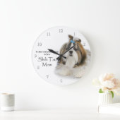 Shih Tzu - Horloge Maman (Maison)