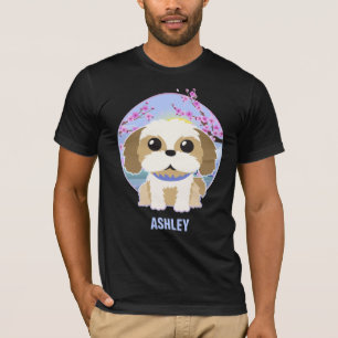 Shih tzu Kawaii Cute Geschenk Hond Huisdier T-shirt