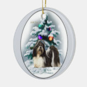 Shih Tzu Kerstboom Ornamenten (Links)