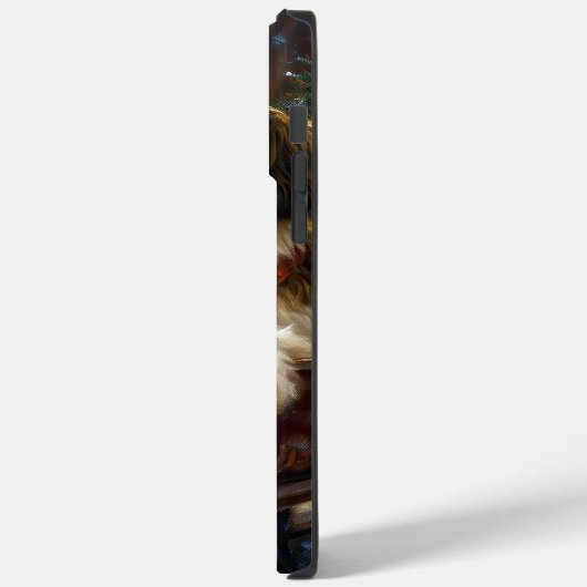 Shih Tzu Kerstfeest Seizoen Case-Mate iPhone Case (Achterkant / Links)
