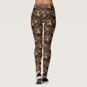 Shih Tzu Kerstfeest Seizoen Leggings (Achterkant)