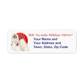 Shih Tzu labels (Voorkant)