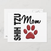 Shih Tzu Ma 2 Briefkaart (Voorkant / Achterkant)