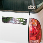 Shih Tzu Ma Bumpersticker (Op Truck)