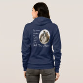 Shih Tzu Ma Hoodie (Achterkant volledig)