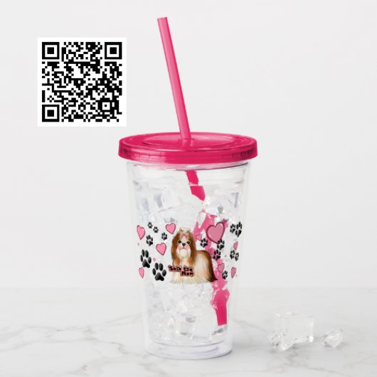 Shih Tzu Mam Acryl Drinkbeker
