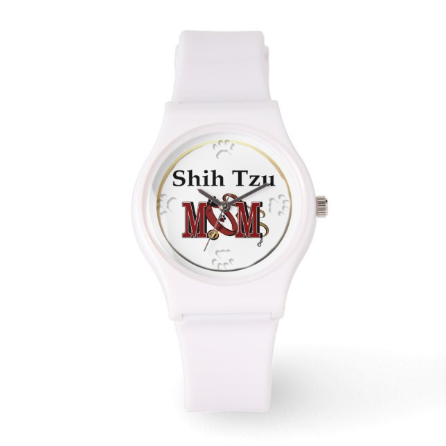 Shih Tzu Mam Horloge (Voorkant)