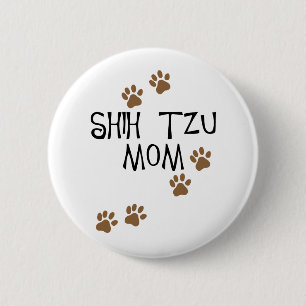 Shih Tzu Mam Ronde Button 5,7 Cm