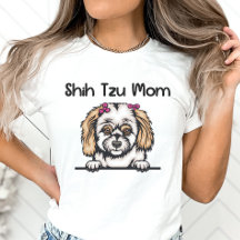 Shih Tzu Mam Shirt, Dog Mama