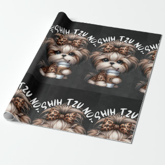 Shih Tzu niet inpakpapier