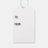 Shih Tzu Niet leuk leuke hondenliefhebbers Custom Cadeaulabel (Achterkant)