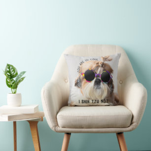 Shih Tzu Niet leuk schattig hondenliefhebbers Aang Kussen