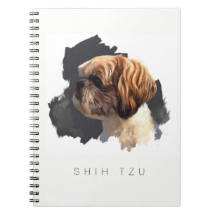 Shih Tzu Originele Kunstlaptop Notitieboek