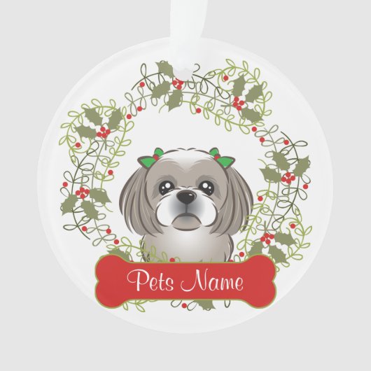 Shih Tzu  Ornament (voorkant)