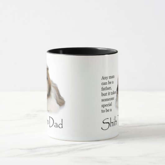 Shih Tzu Papa Mug (Centre)