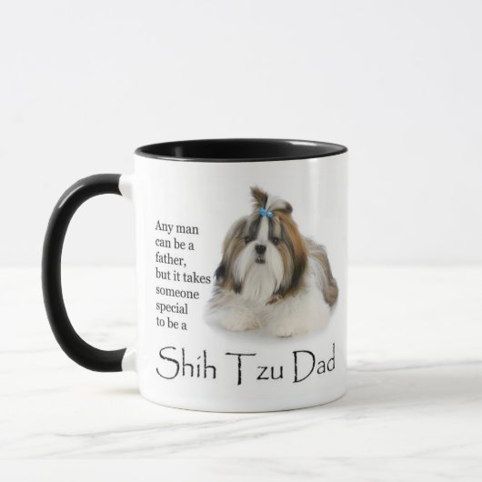 Shih Tzu Papa Mug (Gauche)