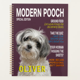 Shih Tzu Parody Magazine Hoesje Planner