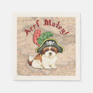 Shih Tzu Pirate Servet
