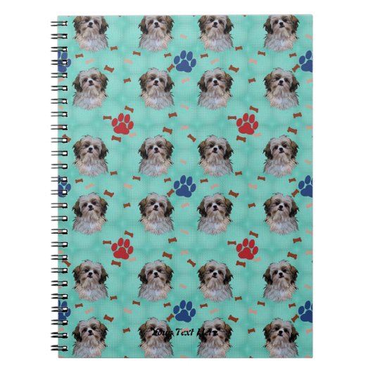 Shih Tzu Portrait Notitieboek (Voorkant)
