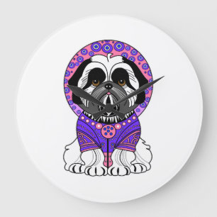 Shih Tzu Prinses Grote Klok