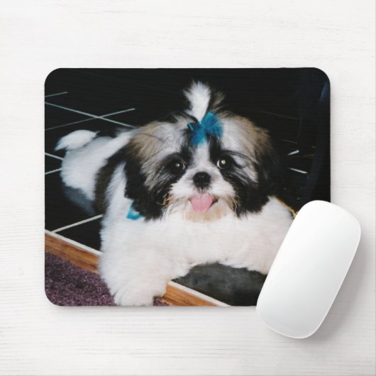 Shih-Tzu Puppy Mousepad Muismat (Met muis)
