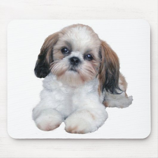 Shih Tzu Puppy Mousepad Muismat (Voorkant)