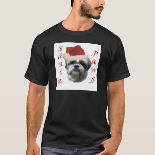 Shih Tzu Santa Paws T-shirt