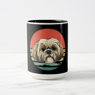 Shih Tzu Shih Tzu Hondenras Lover Gift Tweekleurige Koffiemok