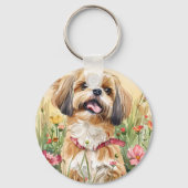Shih Tzu Sleutelhanger - Schattigee Sleutelhanger (Achterkant)