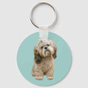Shih Tzu-sleutelhanger Sleutelhanger