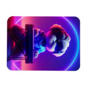 Shih Tzu speelt piano Magneet (Horizontaal)