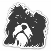 Shih Tzu Sticker (Voorkant)