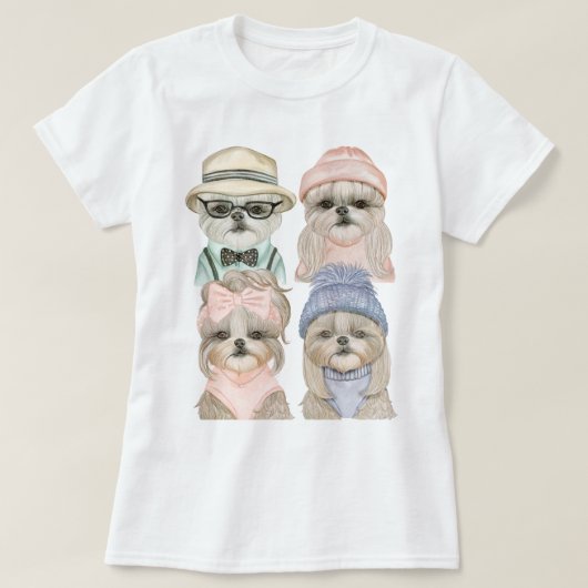 Shih Tzu T-Shirt (Design voorkant)