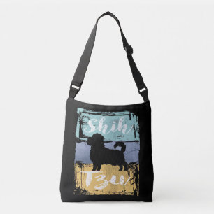 Shih Tzu T-shirt -  Retro Shih Tzu Dog Crossbody Tas