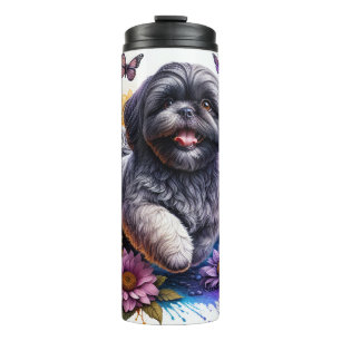 Shih Tzu -Thermische Bekercanette Thermosbeker
