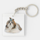 Shih Tzu Traits Sleutelhanger (Achterkant)