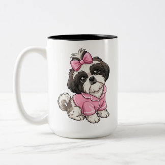 Shih Tzu Tweekleurige Koffiemok