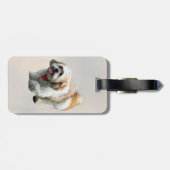 Shih Tzu Walking Bagagelabel (Achterkant horizontaal)