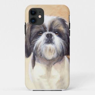 Shih Tzu waterverf iPhone 5 hoesje