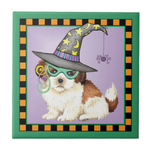 Shih Tzu Witch Tegeltje